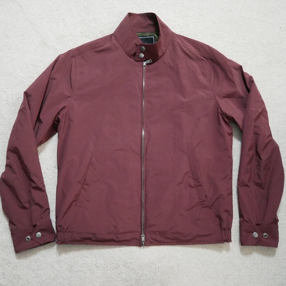 Todd Snyder Harrington Jacket in Burgundy - Picture 2 of 10